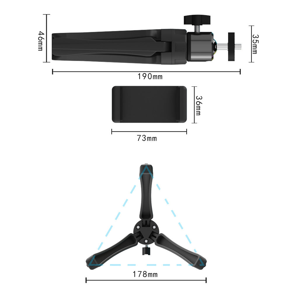 Desktop Lazy Phone Stand Tripod Stand Desktop Lazy Phone Stand Tripod Stand